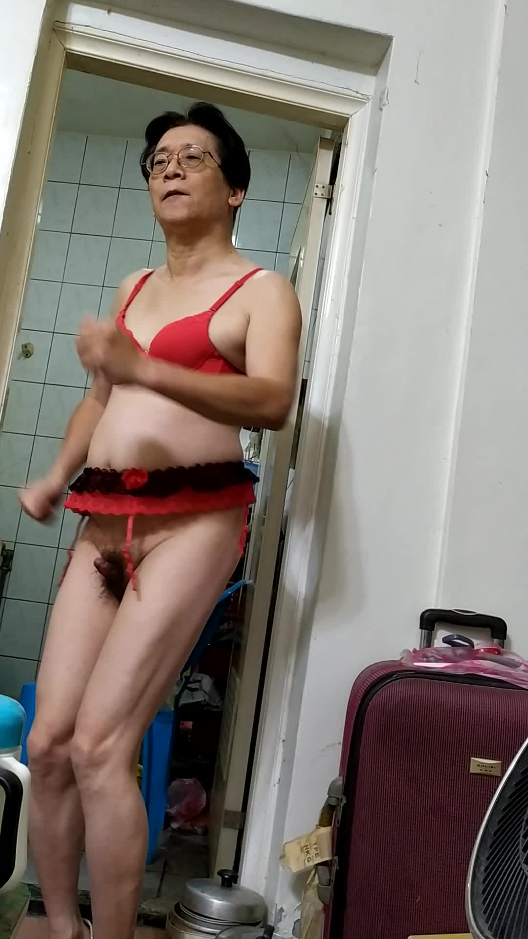 Slut ladyboy nude show